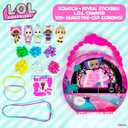 L.O.L. Surprise! Jewelry Activity Case, Create Custom Jewelry with 100+ Beads & Charms, DIY Kit for Kids Ages 6+