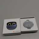 Shining LED Clip On Earbuds, Open Ear Earbuds with Flashlight, Wireless Bluetooth 5.3 Ear Clip Headphones with Mic, 20H Play, Suit for Night Sports,Party,Holiday,Halloween,Christmas, Black