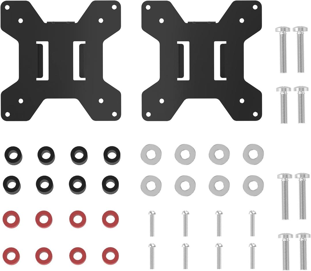 Suptek Monitor Mounting Plate for Suptek Monitor Computer Mounting System 75x75 and 100x100,2 Pack(MD6MB-2)