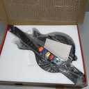 DOYO Wireless Controller for PC and PS3 - Guitar Hero 3/4/5 and Rock Band 1/2 Games - Guitar with Strap (5 Keys/Black)