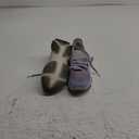 DREAM PAIRS Girls Slip-On Sneakers Kids Sparkle Pop Lightweight Jelly Sole Walking Shoes (1 Little Kid, Purple/Blue)