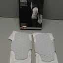 Under Armour Basketball Hex Pad Leg Sleeve, Compression Sleeve with Hex Pad Technology-Basketball, Football, Volleyball & More (Adult- Medium, White)