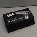 Car Vacuum Type-C Charge,Handheld Vacuum for Home, Office(Light Silver)