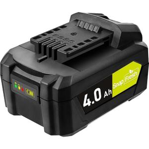 SnapFresh 20V 4.0Ah Li-ion Battery, (Not Compatible with Other Brands), Lithium-Ion Battery Support Fast Charging(BBT-DC40A)