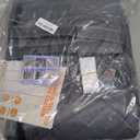 HOFUDON Magnetic Thermal Insulated Door Curtain, Upgraded Oxford Cloth Filled with Thicken Cotton, Door Insulation for Winter Cover,Grey Fit for Door Size 36" x 82", Doorway Curtains Size 38" x 84" (Gray)