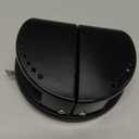 Boat Navigation Lights, Integrated Split 2-in-1 Red and Green LED Bow Lights, IP67 Waterproof Navigation Lights Boat Bow Lights for Pontoon, Yacht and Small Boats(Black)