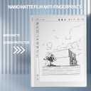 3 x Anti-Glare Screen Protector for 13.3" Onyx Boox Tablet Note Max/Boox Tab X C (2-Pack) Anti Fingerprint Anti Burst Nano Matte Skin PET Soft Film (Matte)