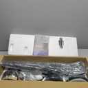 Depuley 52-Inch Ceiling Fan with Light: Black 3 Blade Outdoor Fans for Patios - Dimmable Indoor Fan with Remote Control Living Room Fandelier Ceiling Fans Ultra Quiet DC Motor Reversible 6 Speed Timer