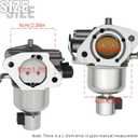 16-853-19S Carburetor Carb Replacement for Kohler 7000 Series Engine KT725 KT730 KT735 KT740 KT745 Engine with Fuel Pump, Replaces 32-853-63S 32-853-67S