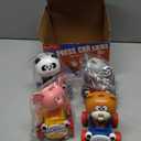 AugToy Press and Go Toy Cars for Toddlers 1-3, Animal Racing Cars Infant Baby Toys 6-9-12-18 Months, Cars Toys for 1 2 Year Old Boy Girl Gifts, One 1st First Year Old Boy Girl Birthday Easter Gifts