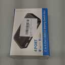 MaxLax USB 3.0 Switch selector, KVM Switch hub Adapter, 2 Computers Sharing 4 Devices, Applicable to Various USB Devices, Compatible with Multiple Systems