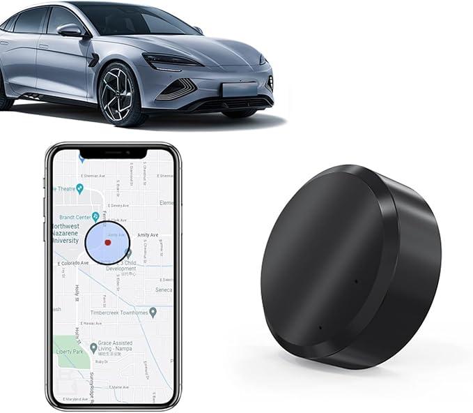 Mini GPS Tracker for Vehicles: Tracker Device for Vehicles No Subscription No Monthly Fee Car Tracker Device Hidden Magnetic RealTime Tracking for Cars Kids Dogs (GF11M8)