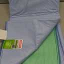 Eurow Esteem Reusable Incontinence Bed Pad, 4-Layer Waterproof, Absorbent, Non-Slip Backing, Washable Underpad for Adults, Kids, Pets, Cribs, Elderly, Nighttime Protection, Bedding, 34"x36"