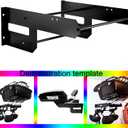 Harley Davidson Detach Depot Wall Rack Tour Trunk Pack Pak Luggage Racks Fits for Harley Touring Street Glide Road King Electra
