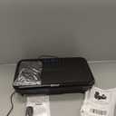 Shake Plate Vibration Exercise Machine for Lymphatic Drainage Massager & Weight Loss, 400 lbs Capacity Whole Body Vibrating Plate Workout for Women and Men (Black)