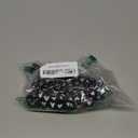 Elegant little tail Valentine's Dog Collar - Black Heart Dog Collars Bowtie Pet Collars with Sturdy Metal Buckle Puppy Adjustable Collar for Medium Dogs (Medium (Pack of 1))