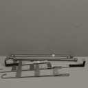 Over The Door Towel Rack,304 Stainless Steel Towel Rack with 2 Hooks, 3 Tier Towel Bar for Hanging Towels, Over Door Towel Storage Holder for Bathroom (Brushed Nickel)