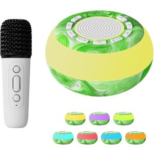 Sound Machine Soothing Sounds, White Noise Machine for Sleeping, Noise Machine for Baby, Sleep Sound Machine for Adults, Portable White Noise Sound Machine for Sleeping Adults (Apple Green)