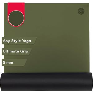 Manduka GRP Adapt Yoga Mat 71" - 5mm | Ultimate Grip | Sweat Ready for Any Style of Yoga | 71 x 24 x 1/16 inches