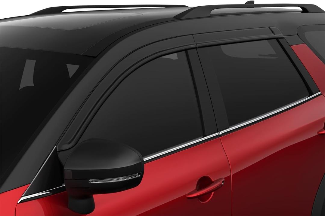 Husky Liners Low Profile Ventvisor Rain Guards | Fits 2022-2026 Nissan Pathfinder | Front & Rear, 4-pc Smoke - 2854129