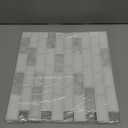 Art3d 10-Sheet Peel and Stick Backsplash Tile in White Marble, Self-Adhesive Wall Tiles Stick on Kitchen Laundry Room RV Renter - 12 x 12 Inch