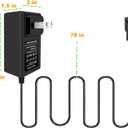 Power Recliner Power Supply Compatible Model ZB-H290020A-C ZBPOWER, 29V 2A Electric Recliner Power Cord for Lift Chair and Adjustable Bed