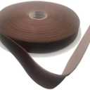 Nylon Brown Velvet Ribbon Single Sided,5/8 Inch X 25Yards Spool