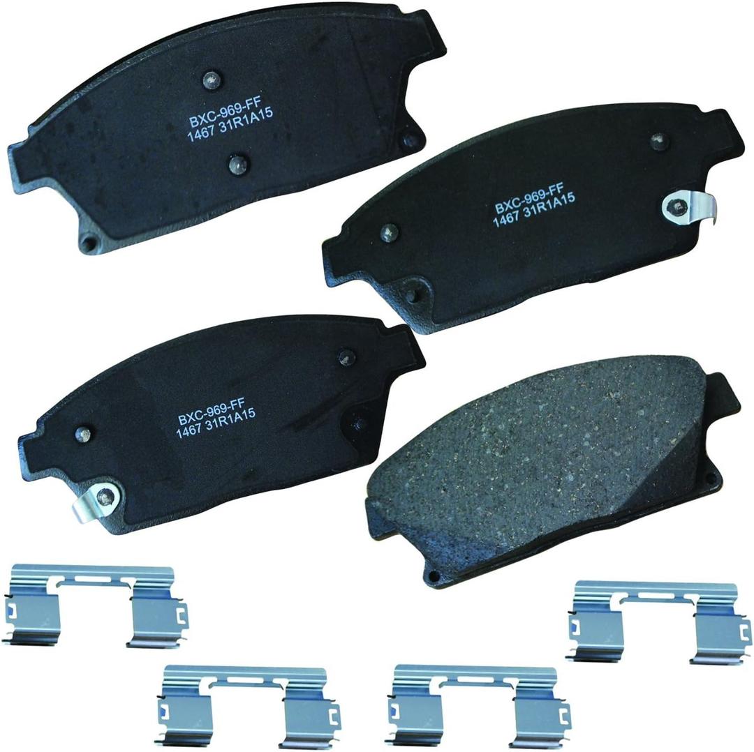 Bendix Premium SBC1467 Ceramic Front Brake Pads for Buick Encore 2017-2013,Verano 2017-2012,Cadillac ATS 2016-2013,Chevrolet Cruze 2015-2014,Orlando 2014,Trax 2017-2013,Volt 2012-2011,Volt 2015-2014