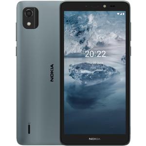 Nokia C2 2E | Android 11 (Go Edition) | Unlocked Smartphone | All Day Battery | 2/32GB | 5.7-Inch Screen | International Version | Blue