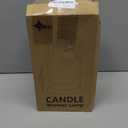 Soilsiu Candle Warmer Lamp with Timer, Electric Black Candle Warming Light for Bedroom, Dimmable Wax Melts Warmer for Home Decor Beside Lamp Gifts for Women (2 Bulbs Included)