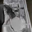 Hunter 52 inch Indoor Ceiling Fan with LED Light - White Ceiling Fan with Pull Chain, For Bedroom, Living Room, or Kitchen, Low Profile Mount, No Remote, 5 Blades - Kenbridge 53378, Fresh White