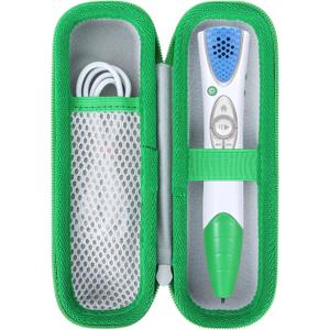 Storage Case Compatible with Leapfrog LeapReader System Learn-to-Read (Green)