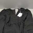 PRETTYGARDEN Women's Fall Jumpsuits Dressy Casual Pants Romper Spring Long Sleeve V Neck Belt Pockets One Piece Outfits (X-Large, Black)