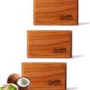 Drift Car Air Freshener - The Original Wood Air Freshener - Car Odor Eliminator - Long Lasting Scent - Metal Clip - Clean Ingredients - Coconut & Pistachio Scent 3 Pack Refill - NO CLIP INCLUDED
