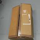 Amazon Basics 46" Premium Garment Bag for Travel, Suit Bag with Shoulder Strap for Suits and Dresses, 1680D Polyester Fabric, Exterior/Interior Pockets, Leather-reinforced Corners, Trifold, Black