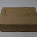 Large Decorative Storage Box with Lid - Modern Ivory Shagreen Leather Jewelry Organizer Box, Stackable Home Decor Box for Bedroom, Bathroom & Office (Pack of 2)