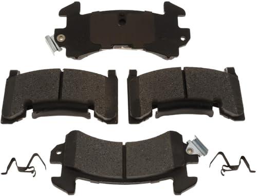 ACDelco Silver Rear Brake Pad Set 14D154MH | GM 19342219 Semi-Metallic Rear Brake Pads for Select Cadillac, Chevy, Chevrolet, GMC, Oldsmobile, Pontiact, Buick, and more
