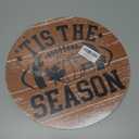 2 x Fall Football Vintage Wooden Hanging Sign Tis The Season Autumn Thanksgiving Wall Door Decor Fall Decorations for Home Office Classroom Party Living Room Porch Indoor Outdoor