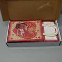 Trandraft 24 Pcs Vintage Valentine's Day Gift Bags with Handle Retro Valentines Love Heart Kraft Paper Goodie Bags for Valentines Treats Goody Holiday Party Supplies Favors (Characters)