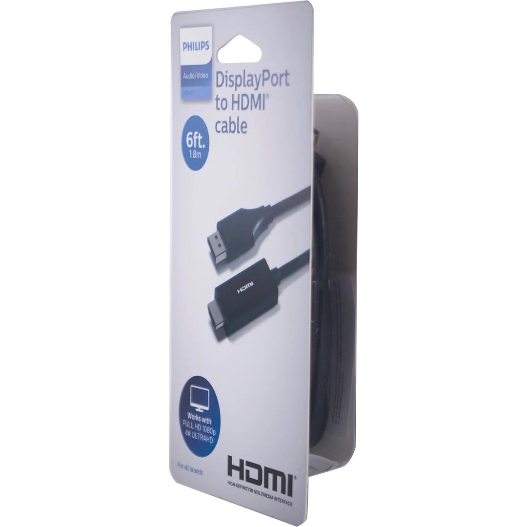   Philips Displayport to HDMI Cable 6Ft