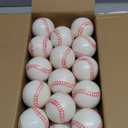 30PCS Large 2.5Inch Baseball Stress Ball,Stress Relief Balls,Squeeze Sports Ball,Squeeze Foam Balls for Themed Baseball Stress Anxiety Relief for Kids Children Playing,Party Gifts