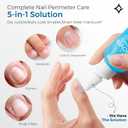 Glamonade Instant Cuticle Remover Gel: Fast-Acting Cuticle Softener for Overgrown Rough Cuticles, Salicylic Acid, Gentle for Sensitive Skin, Professional Manicure Prep & Nail Care