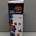 Becko US Puzzle Mat Roll Up with Drawstring Storage Bag, Felt Rollup Mat for Easy Transport & Storage, Portable Puzzle Board Puzzles Saver Keeper for Jigsaw Puzzles Up to 1500 Pieces