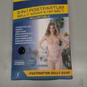 ChongErfei 3 in 1 Postpartum Belly Wrap - Recovery Belly/Waist/Pelvis Belt Black Postpartum Belly Band,Black L