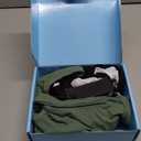 Tempt Me Women One Piece Mesh Swimsuits Tummy Control Swimwear (Large, Olive Green Black)