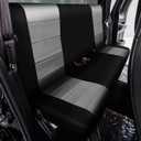 SAPUBK Custom-Fit Rear Seat Covers Replace for 1997-2003 Ford F-150 Super Cab Rear 40/60 Split Bench, Knitted Fabric Composite Soft Foam Lining Airmesh Breathable Seat Cover Cushion