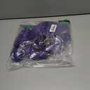 morvally 33.5 Inches Purple Long Braided Ponytail Wig - Anime Cosplay Wigs for Halloween Costume Party (Purple)