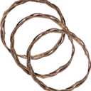 SuperMoss (22624) Savannah Grapevine Wreath Thick Vine – Handcrafted Rustic Grapevine Wreath for Front Door, Wall & Everyday Home Décor, 12 in, 3 pc