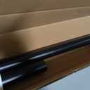 Tension Curtain Rod Heavy Duty Curtain Rods No Drilling Adjustable Rod for Window Patio, Holds 56 lbs, Rust Resistant, 1.26" Diameter (Black, 41" to 86")