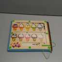 Magnetic Color and Number Maze, Montessori Toys for 2 3 4 Year Old, Wooden Color Matching Puzzle Board, Preschool Learning Activities Educational Toys for Ages 2-4 for Girls Boys Birthday Gifts